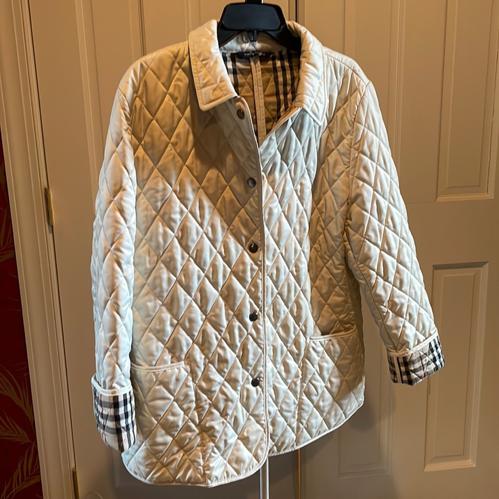 Burberry quilted jacket